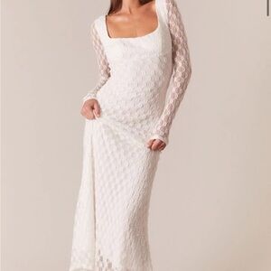 Bardot Ivory Lace Dress